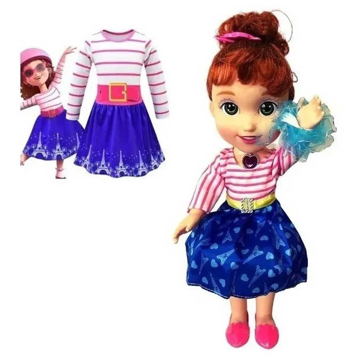 GENERICO - Muñeca Fancy Nancy Grande Canta Habla Juguete Niña