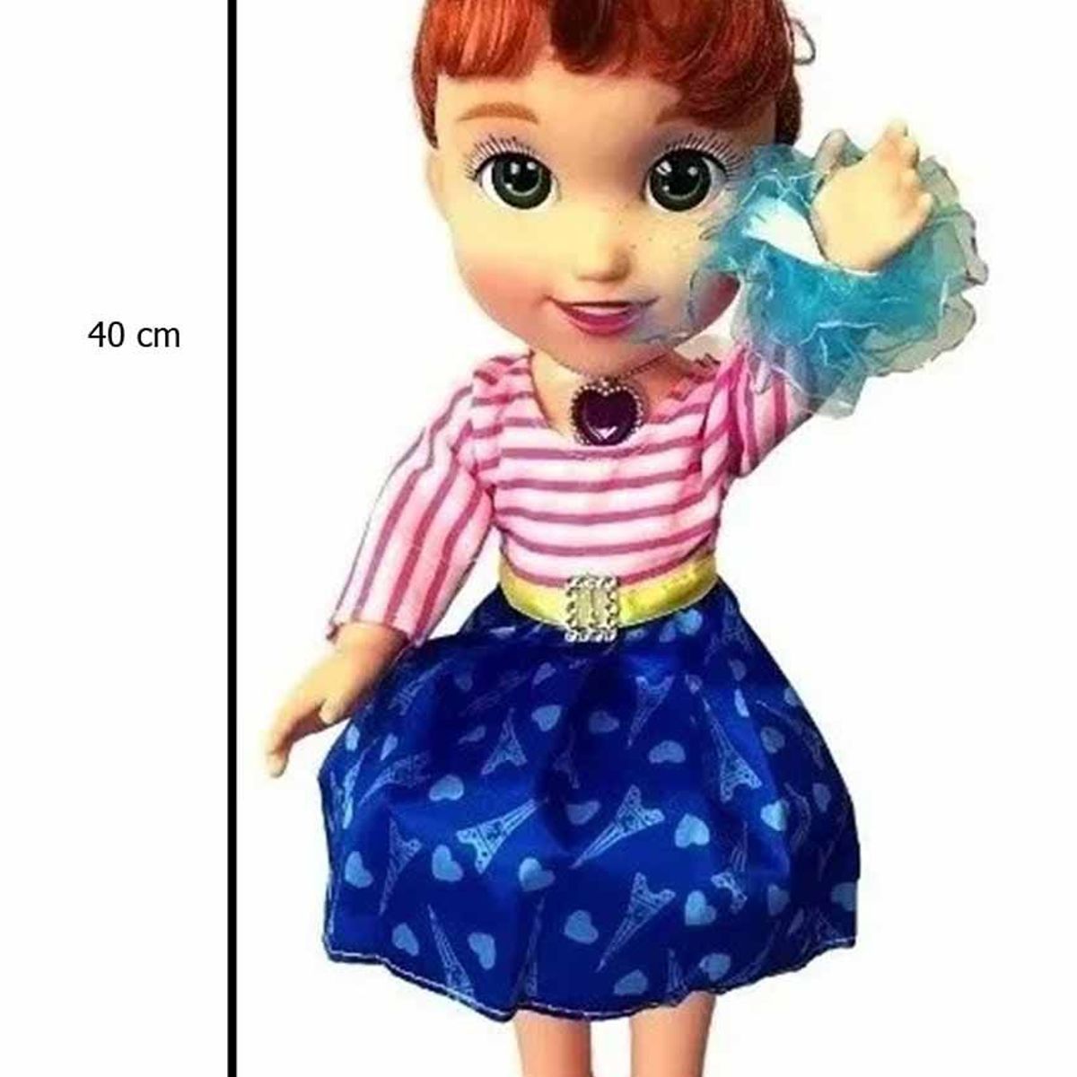 GENERICO - Muñeca Fancy Nancy Grande Canta Habla Juguete Niña