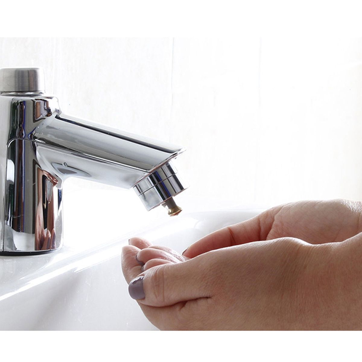 GENERICO - Ahorrador de Agua Para Lavamanos Temporizado Acualow