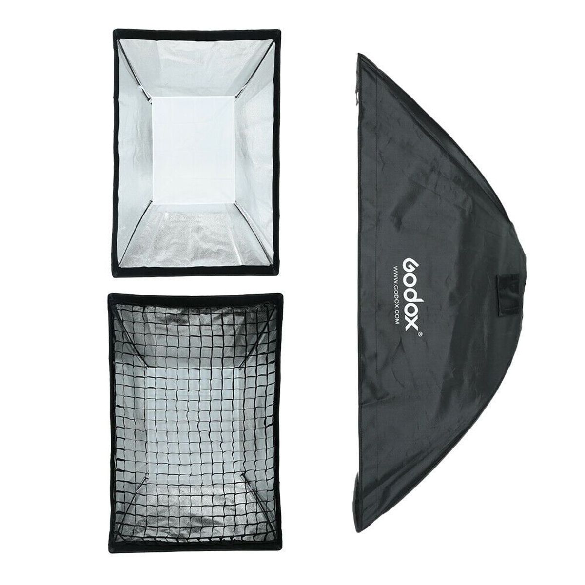GODOX - Softbox 80 x 120cm Montura Bowens con Grid
