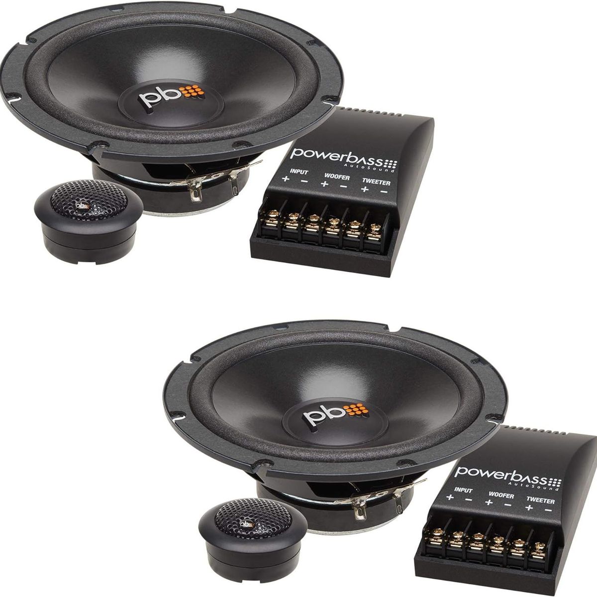 GENERICO - Componentes Powerbass 6.5 Pulgadas S-60c Carro Altavoz