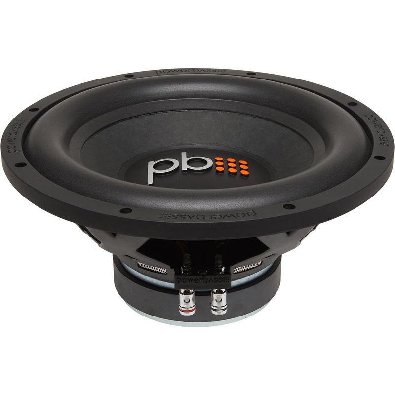 GENERICO - Bajo Powerbass S-1204 12 Pulgadas Bobina Sencilla 600 W