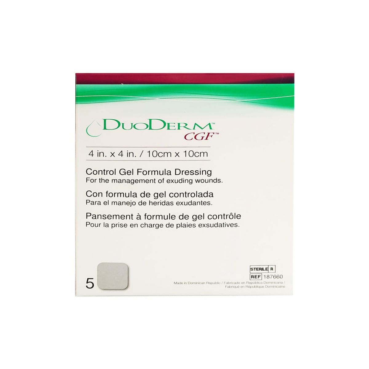 CONVATEC - Aposito Duoderm Cgf 10x10cm X 5und