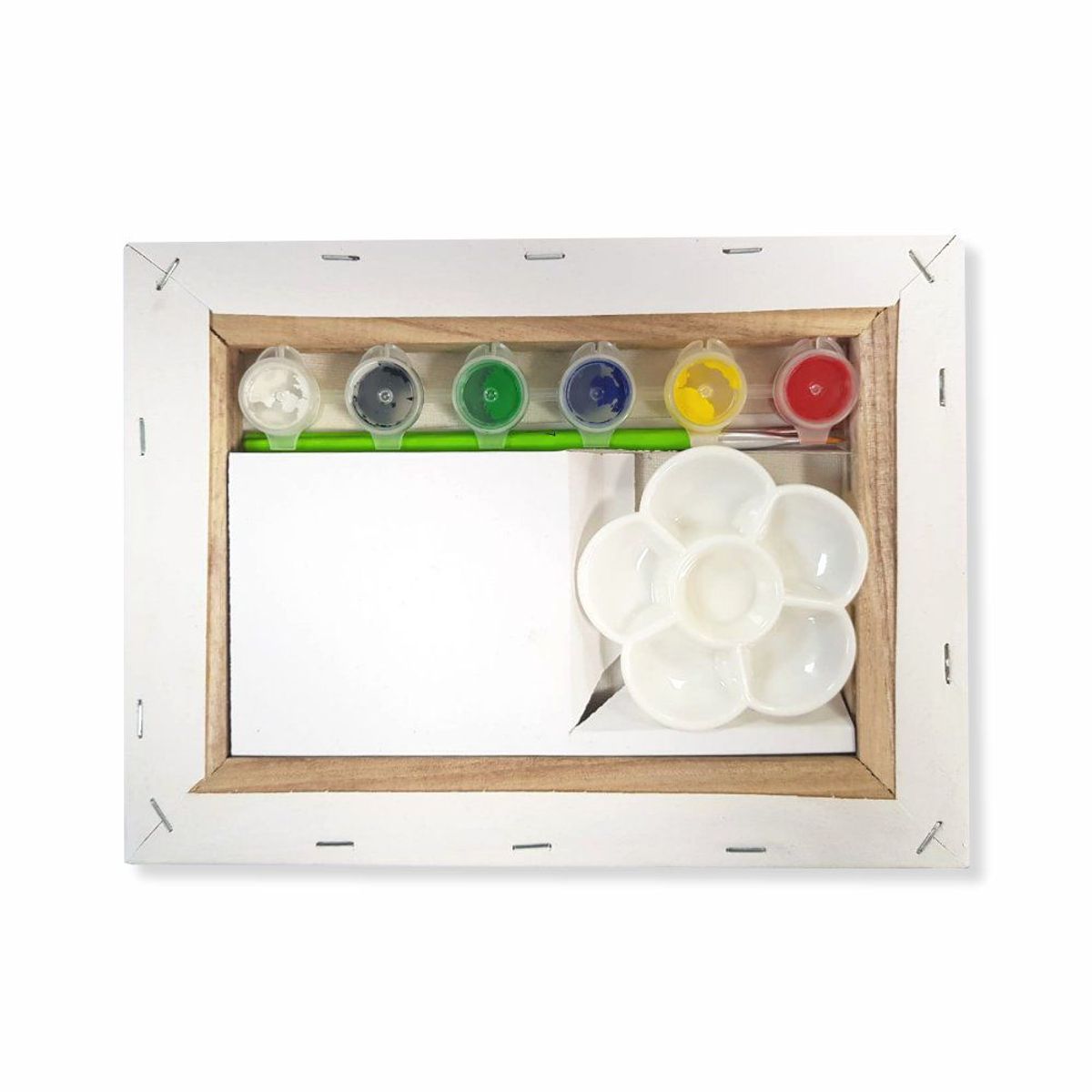 JET POINT - Lienzos Pinte Fácil Navidad x 2 Unidades.