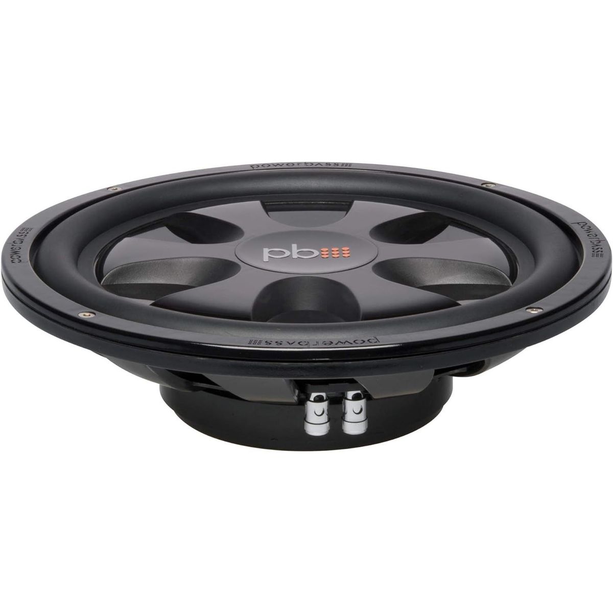 POWERBASS - Bajo Powerbass S-12td Bajo Plano De 12 Doble Bobina
