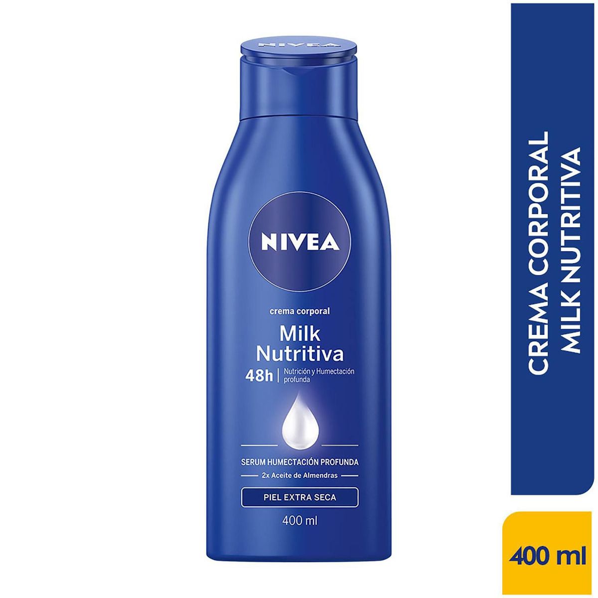 NIVEA - Nivea Crema Corporal Milk Nutritiva 400 Ml
