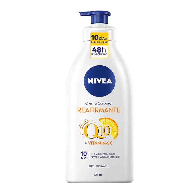 NIVEA - Nivea Crema Corporal Humectante Reafirmante Q10, 625ml