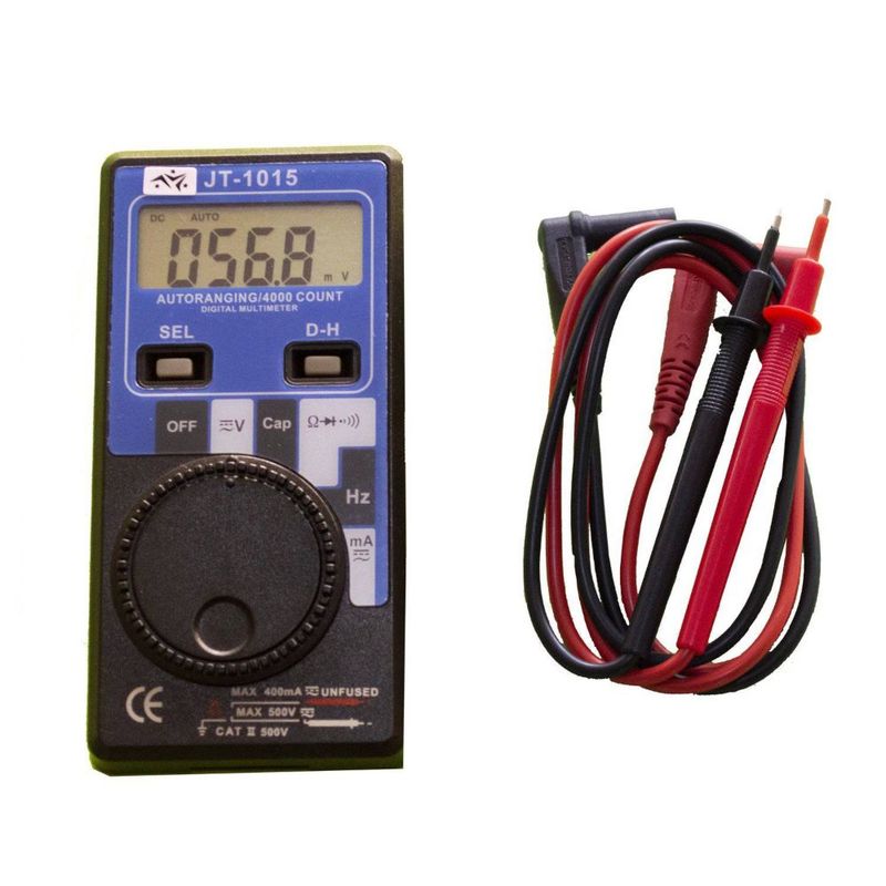 AVC - Multímetro Digital AVC JT-1015 de bolsillo.