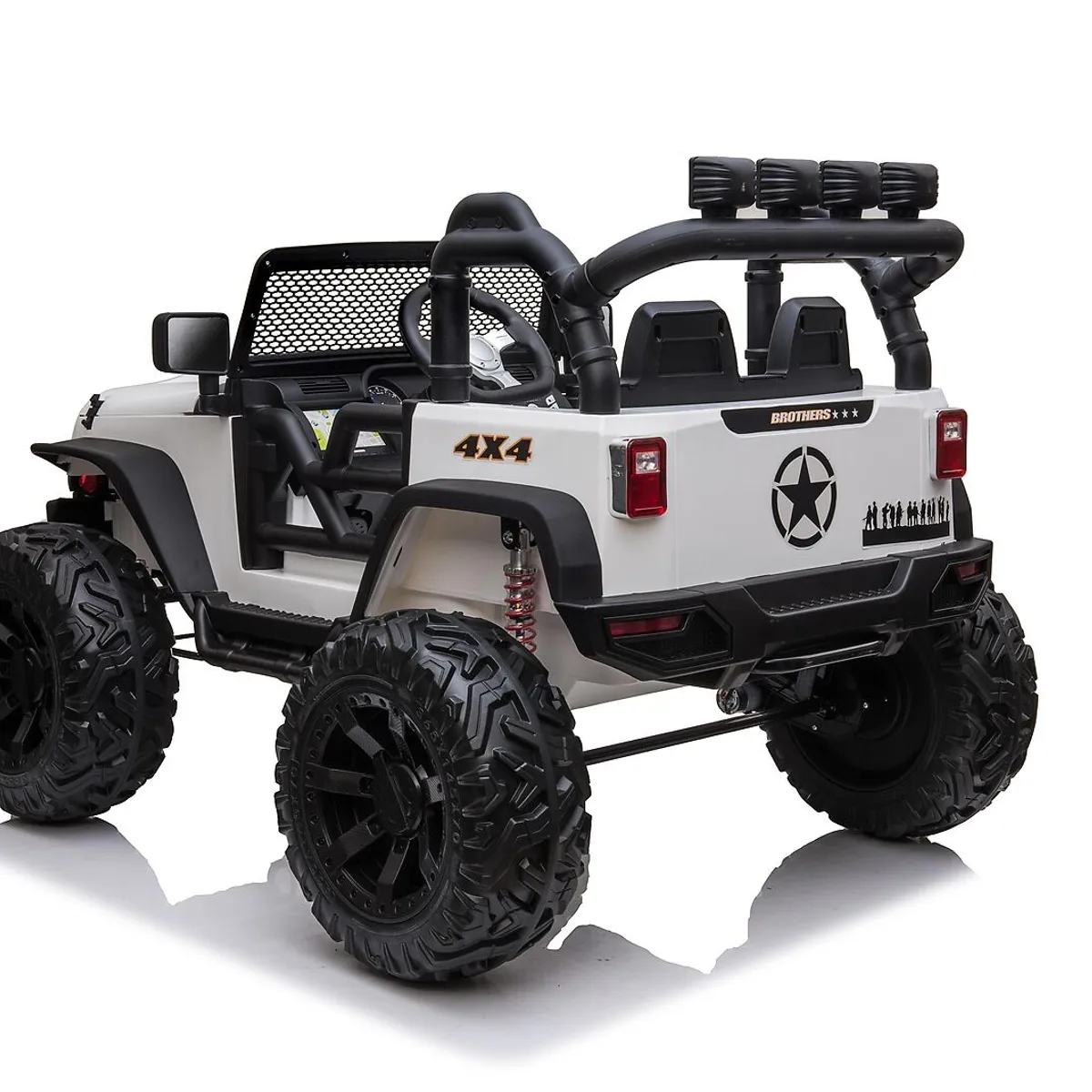 HOMESALE - Carro Montable Camioneta Tipo 4x4 Electrico Para Niños y Niñas A Bateria