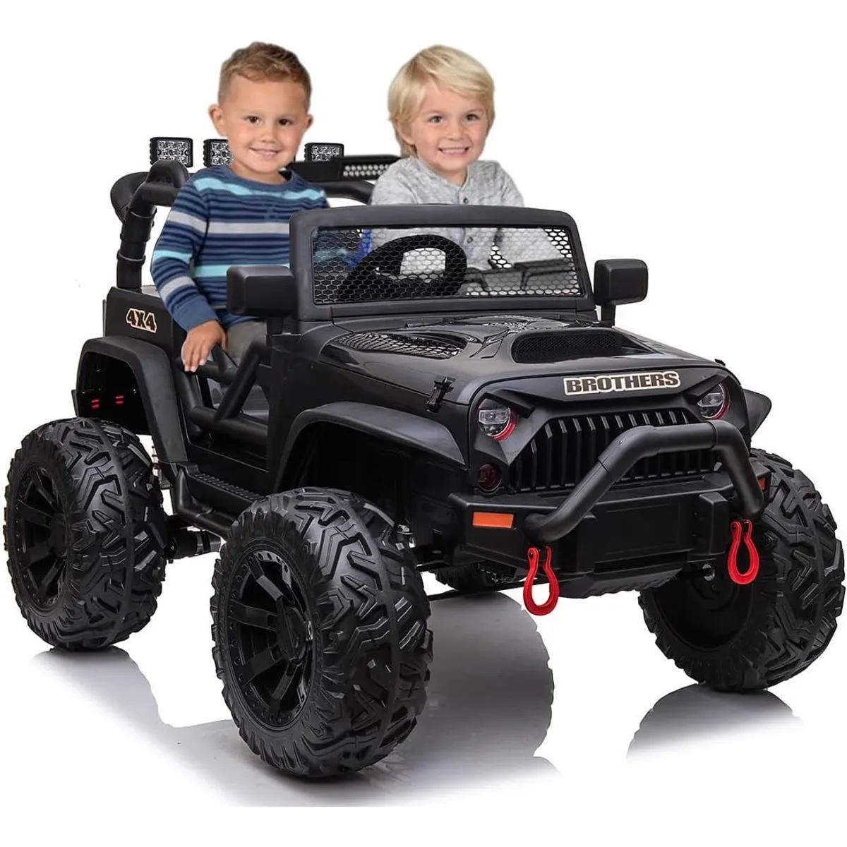 HOMESALE - Carro / Camioneta Montable Electrico de 2 Asientos  Para Niños A Bateria Incluye Control Remoto