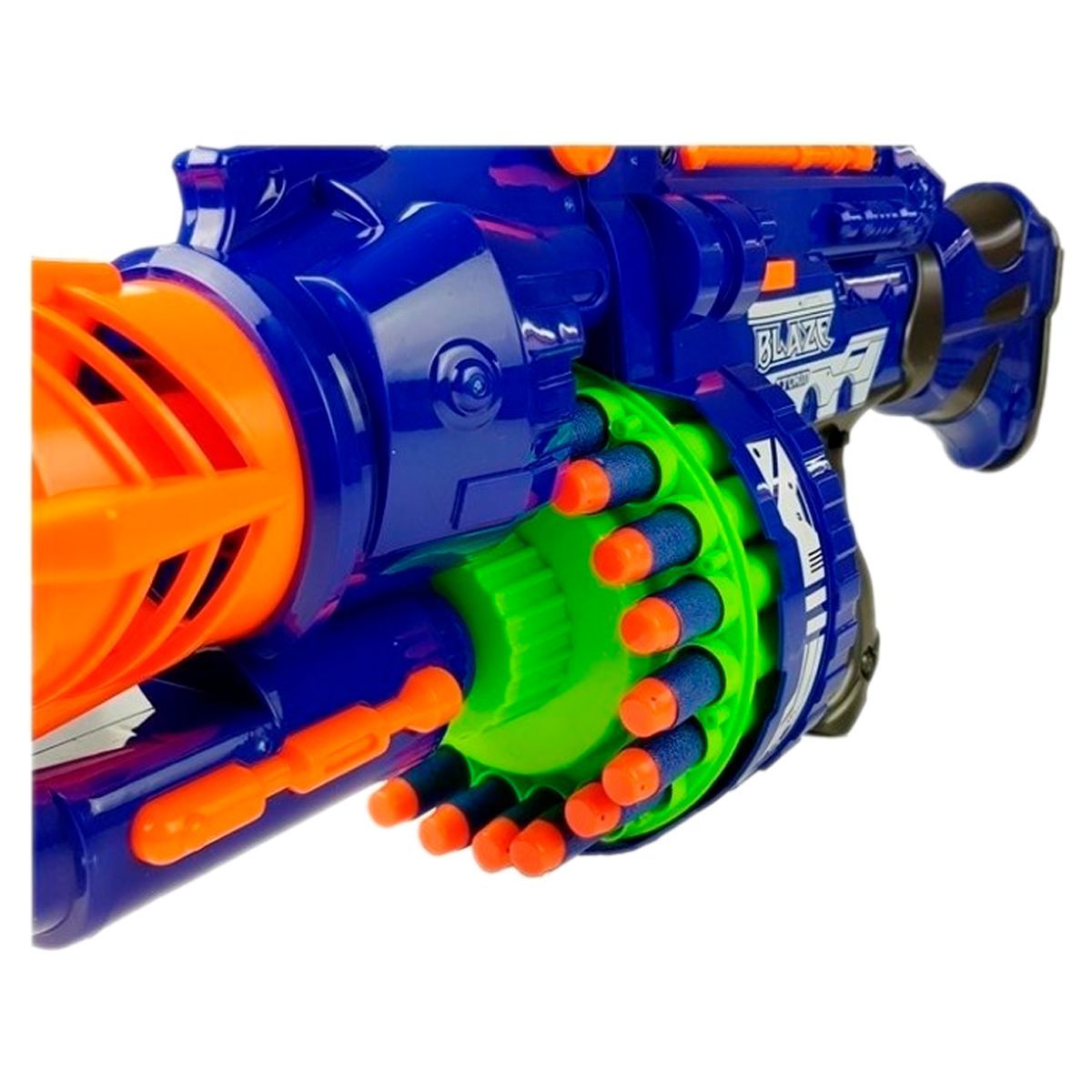 GENERICO - Pistola 40 Dardos Grande Blaze Storm Automática