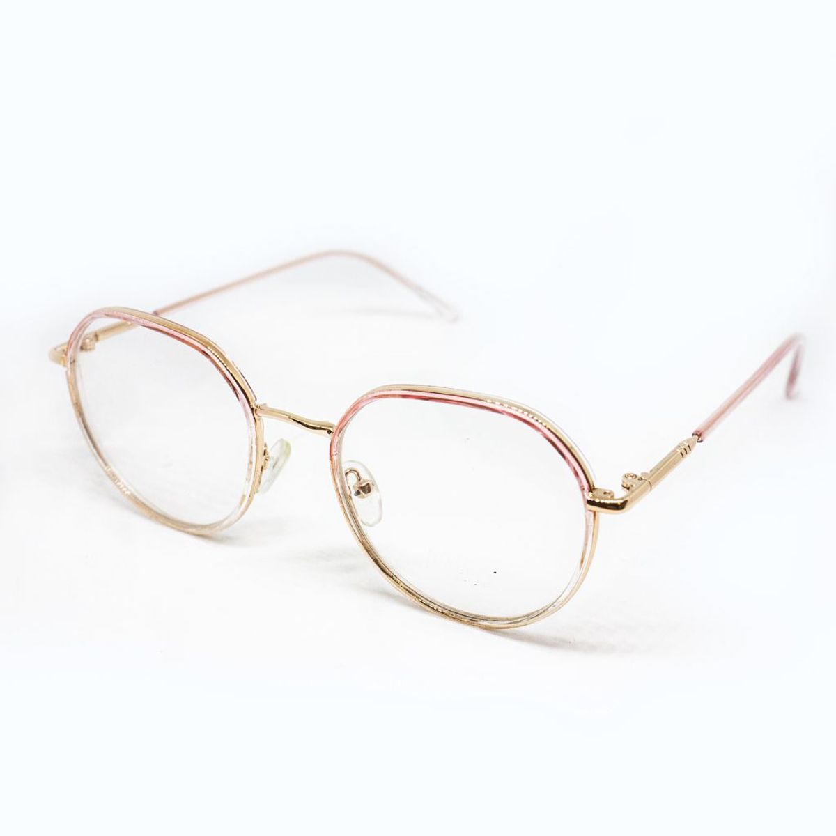 AT NIGHT SUNGLASSES - Marco óptico de lujo y TR90 At night redondo Rosado Unisex