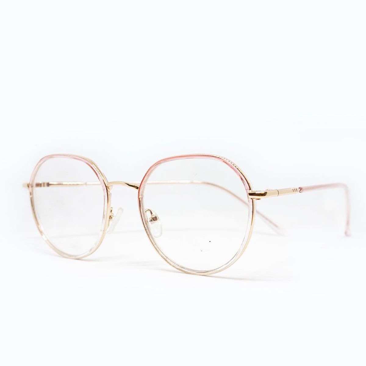 AT NIGHT SUNGLASSES - Marco óptico de lujo y TR90 At night redondo Rosado Unisex