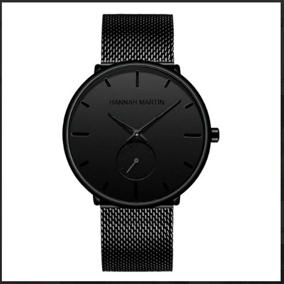 GENERICO - RELOJ HANNAH MARTIN NEGRO HM-100