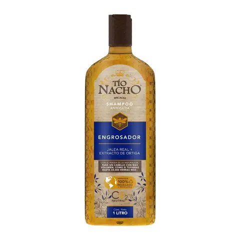 Shampoo Tío Nacho para fortalecer tu cabello