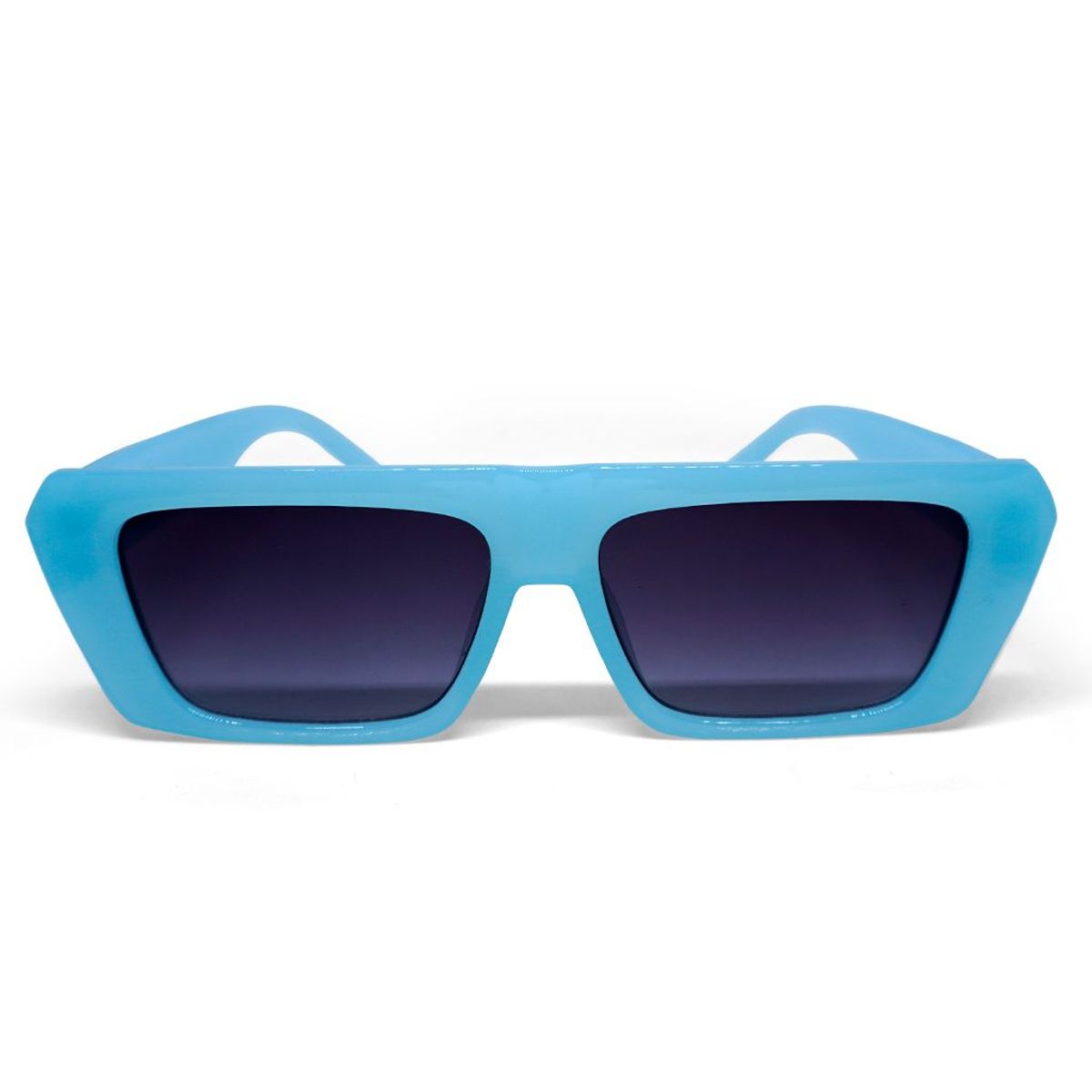 AT NIGHT SUNGLASSES - Gafas de sol At Night Niños cuadradas Vintage UV400 Azules