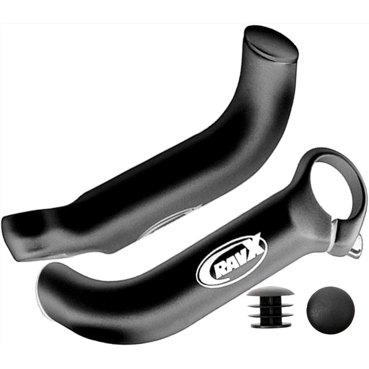 GENERICO - Cachos Ravx Extension Manubrio Bicicleta Mtb Aluminio Par