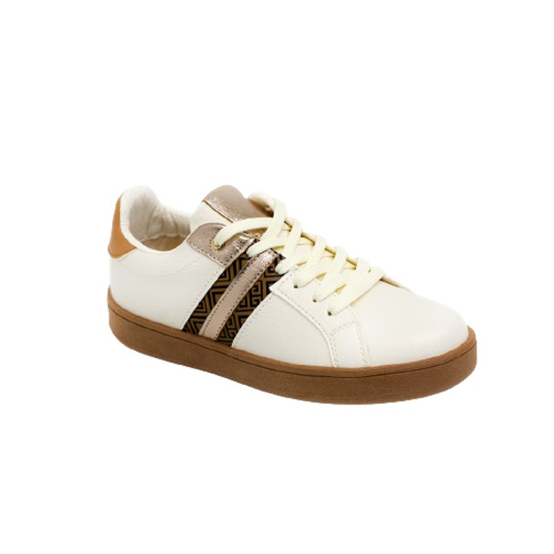 PRICE SHOES - Priceshoes Tenis Moda Mujeres 4222317BEIGE