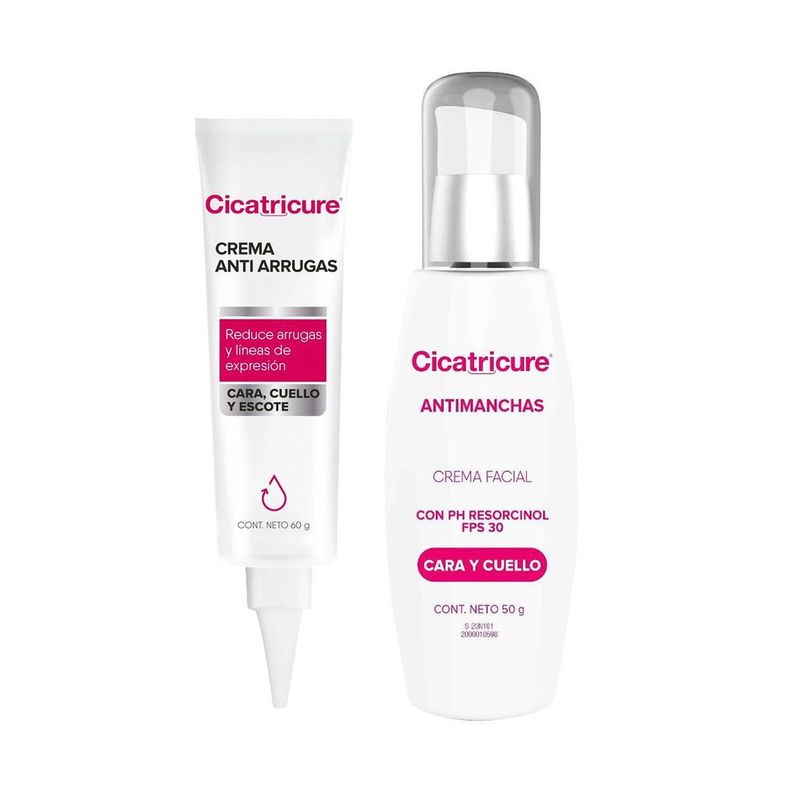 CICATRICURE - Cicatricure Crema Antiarrugas 60 G + Antimanchas 50 G
