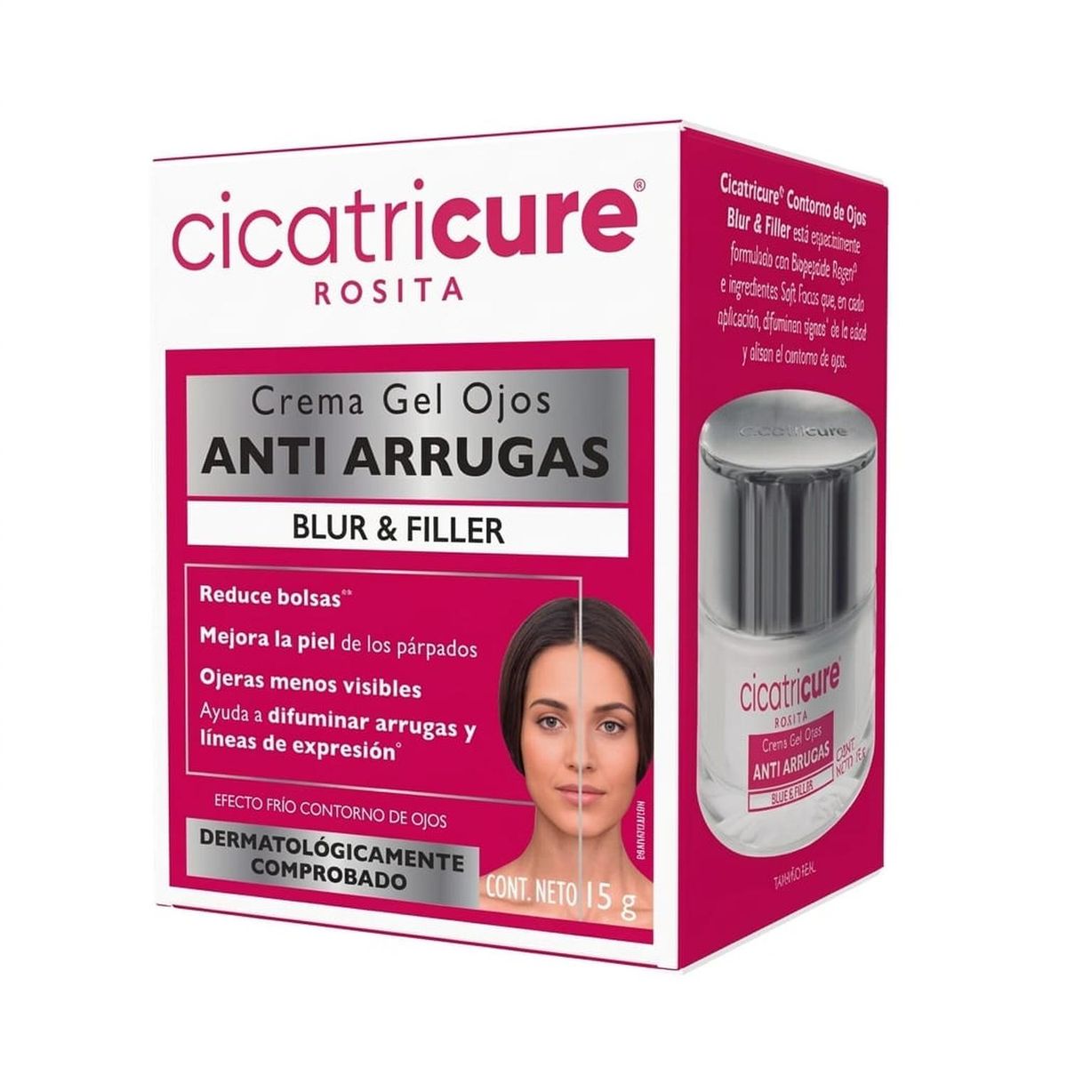 CICATRICURE - Cicatricure Crema Facial Contorno de Ojos Antiarrugas Antiedad Blur & Filler 15 G