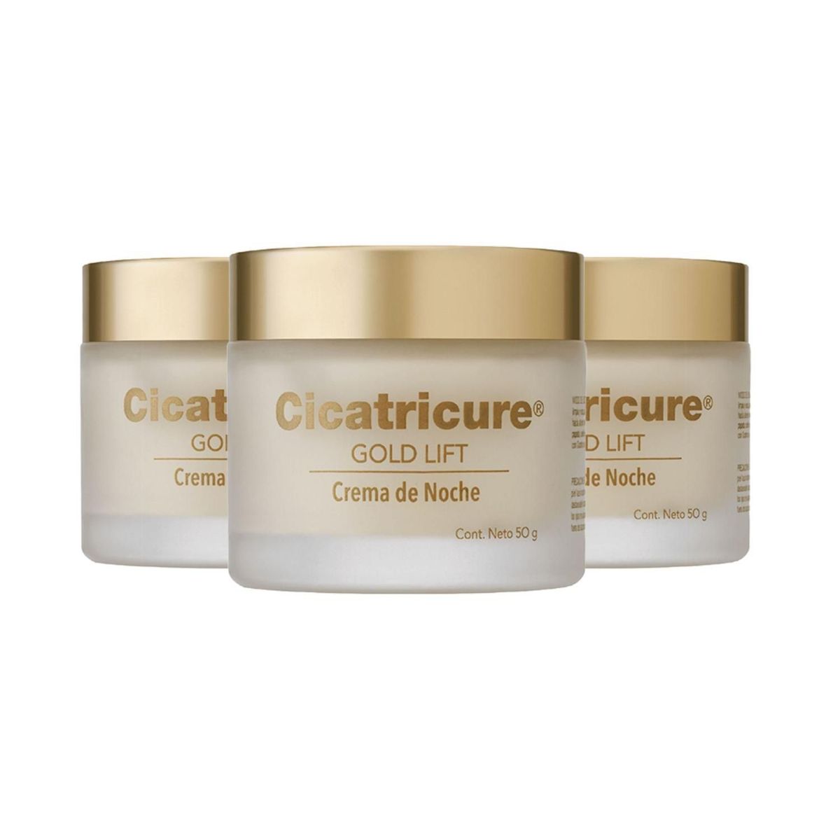 CICATRICURE - Cicatricure Crema Facial Antiarrugas Antiedad Gold Noche 50 G x 2 Unidades + Gold Dia