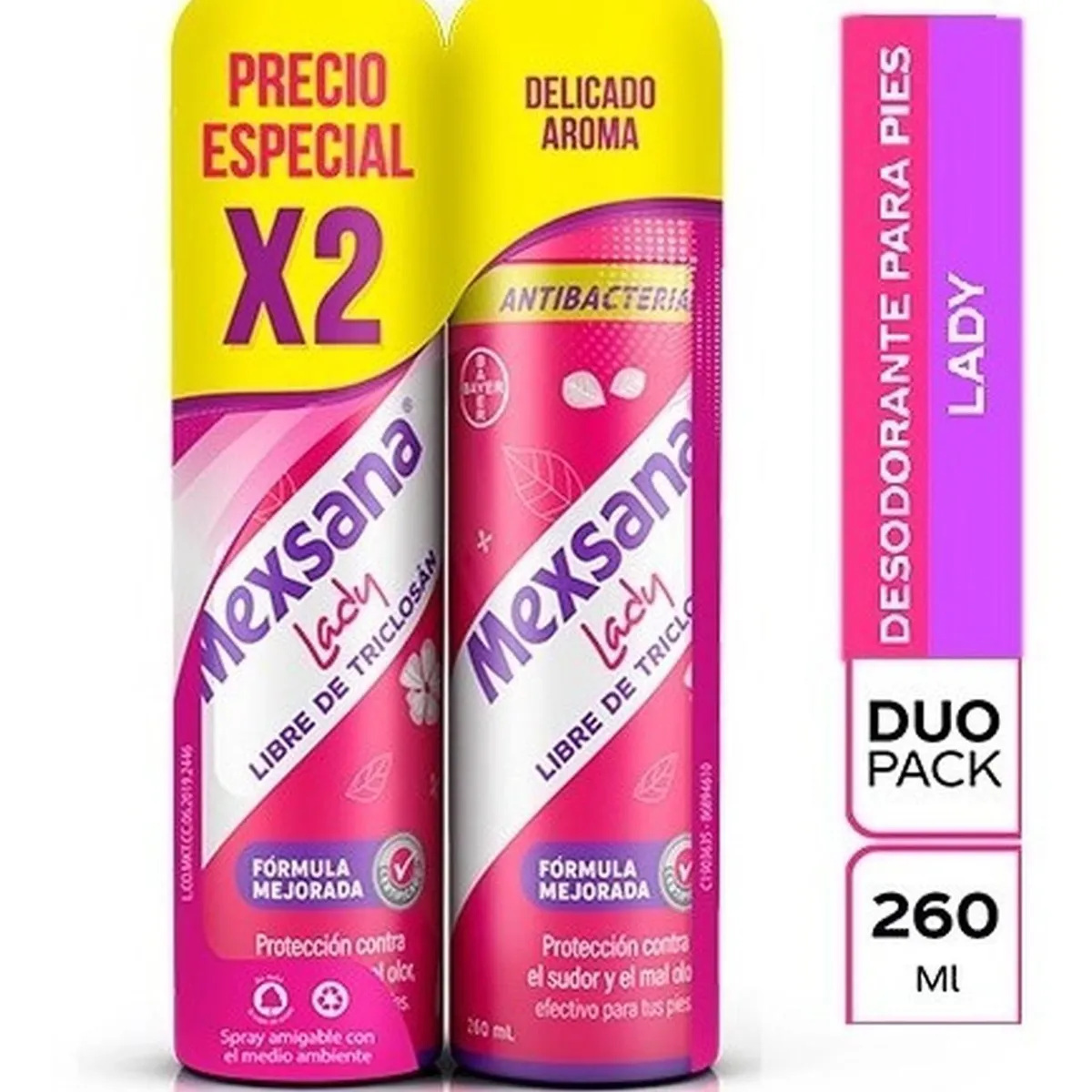 MEXSANA - Mexsana Lady Spray 2x260ml Co