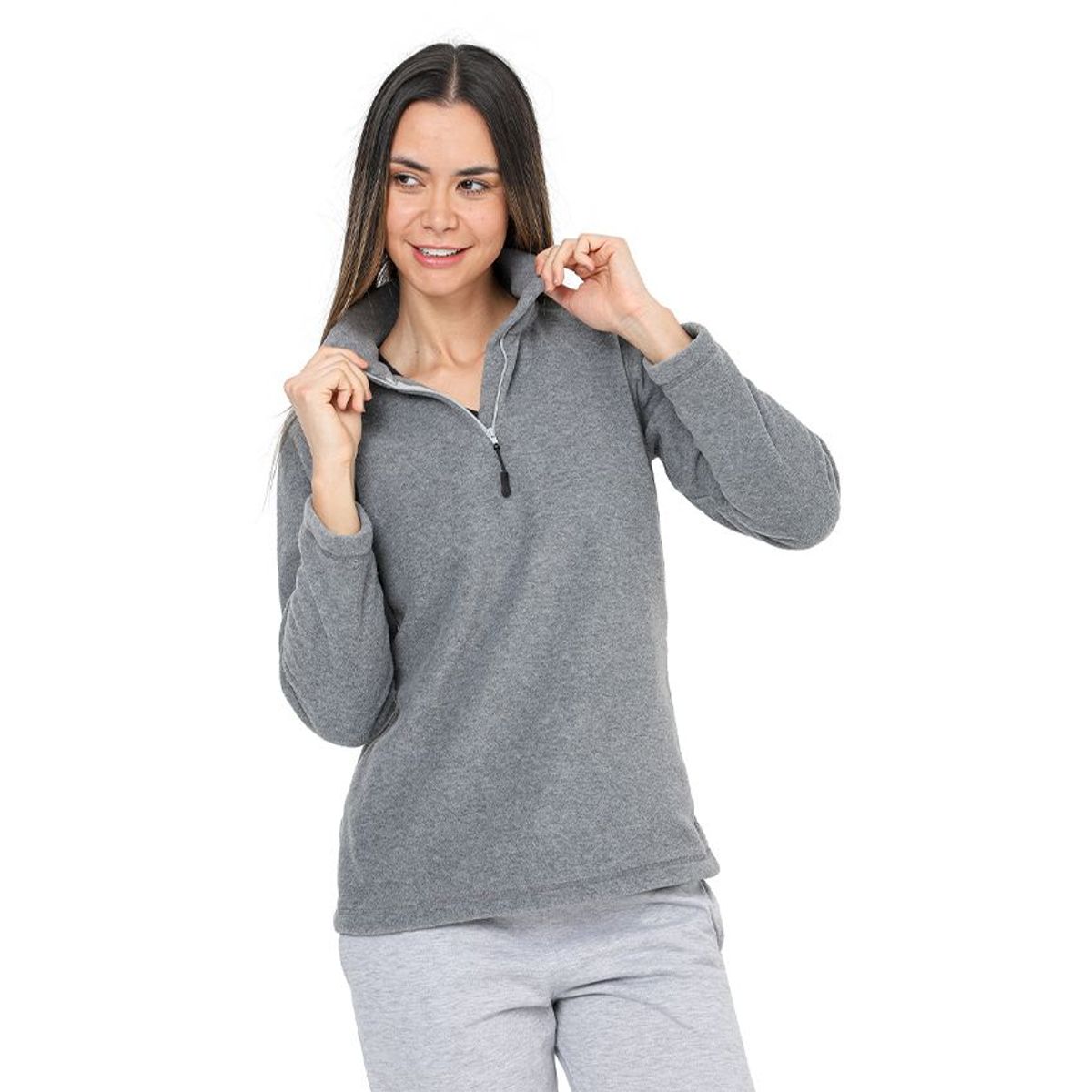 SANTANA - Saco Térmico Mujer Ottawa Santana Gris Medio