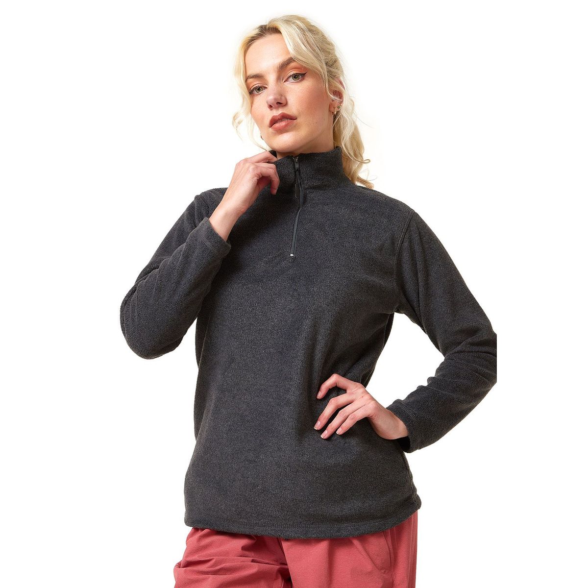 SANTANA - Saco Térmico Mujer Ottawa Santana Gris Oscuro