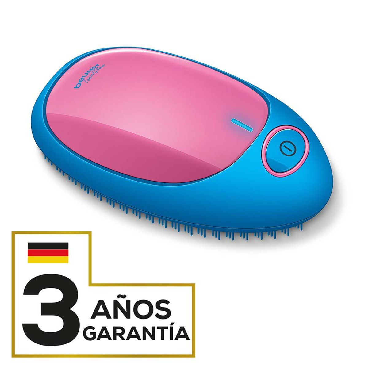 GENERICO - Cepillo ionico desenredante ht10 rosado celeste