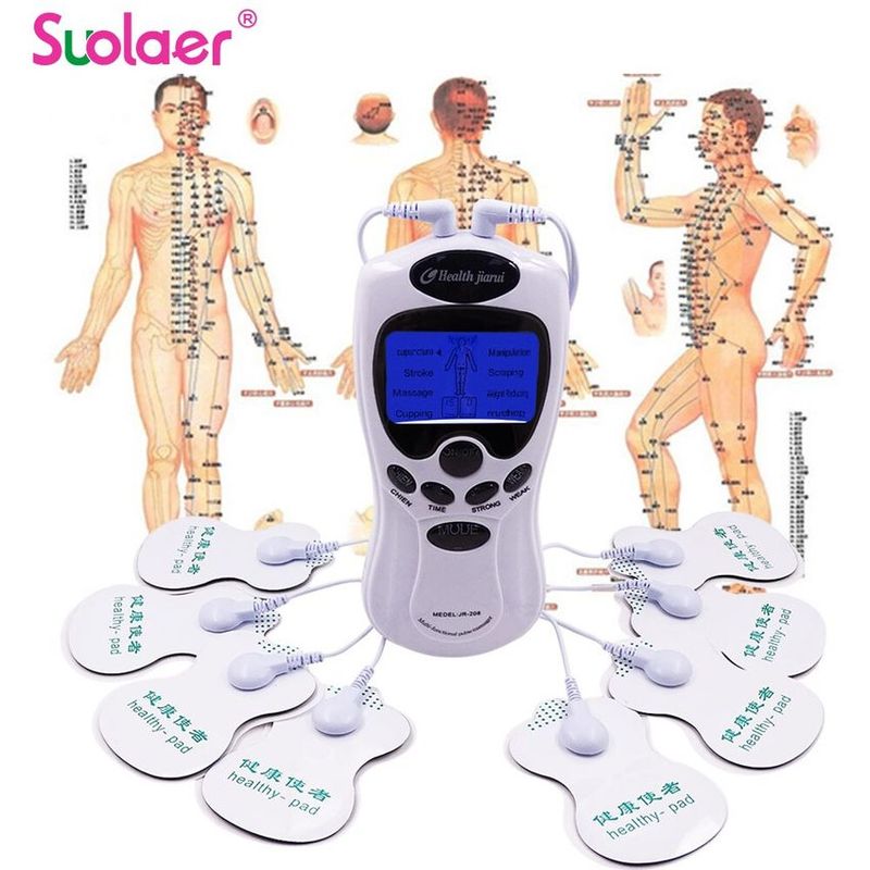 SKY - Gimnasia  8 electrodos tens masajeador fisioterapia