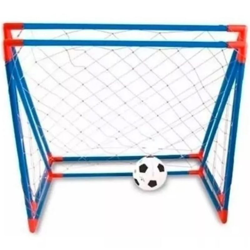 ONE PIXEL - Cancha Dos En Uno Juguete Balones Básquet Futbol Niños