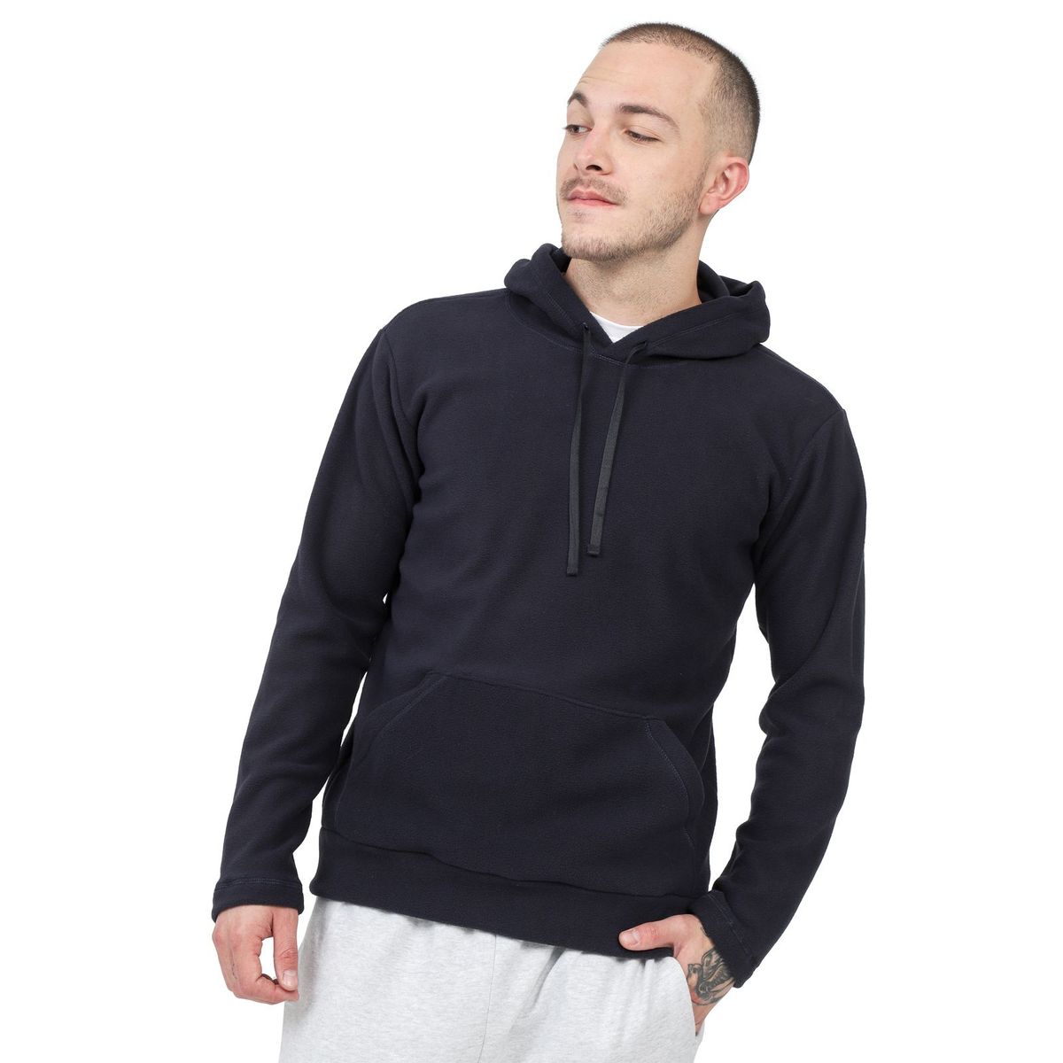 SANTANA - Hoodie Térmico Hombre Vancouver Santana Azul Oscuro