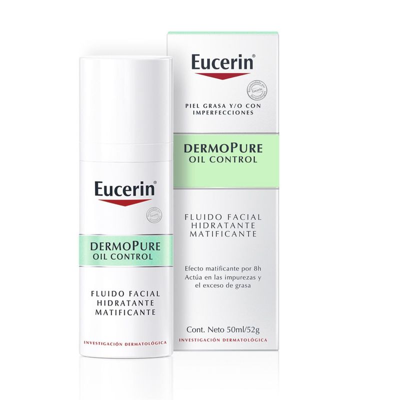 EUCERIN - Eucerin Dermopure Oil Control Fluido Facial Matificante 50 ml