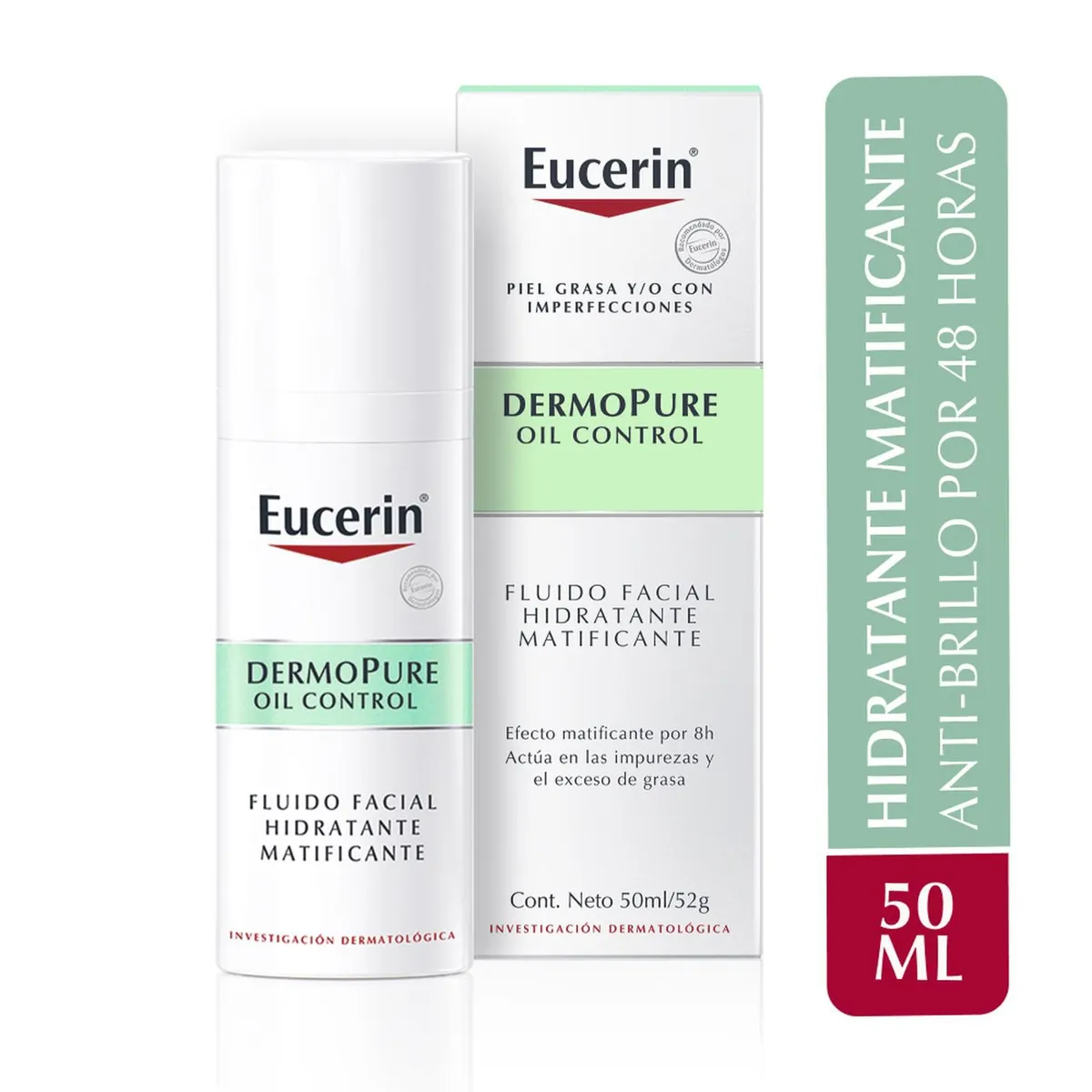 EUCERIN - Eucerin Dermopure Oil Control Fluido Facial Matificante 50 ml