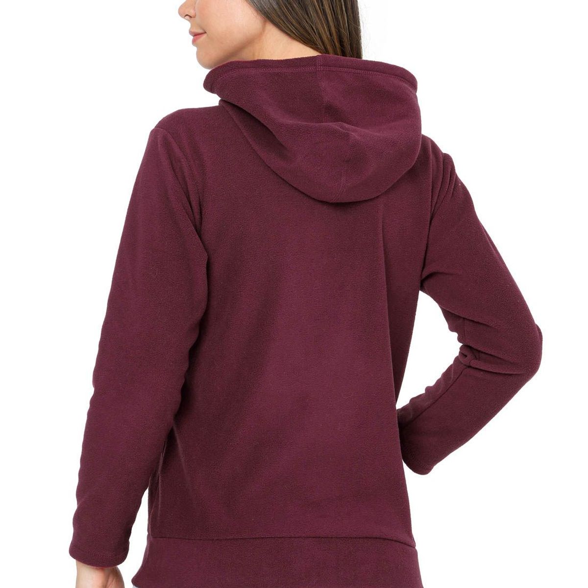 SANTANA - Hoodie Térmico Mujer Quebec Santana Vinotinto