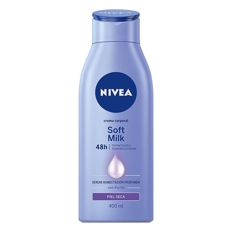 NIVEA - Nivea Crema Corporal Soft Milk, 400 ml