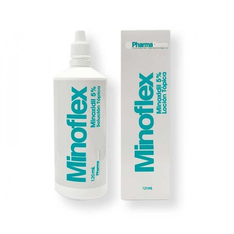 GENERICO - Minoflex Pharmaderm Minoxidil 5% X 120ml.---