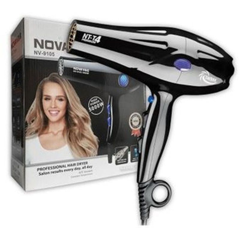 NOVA - Secador de pelo nova 9105 caliente frió 5000w cabello