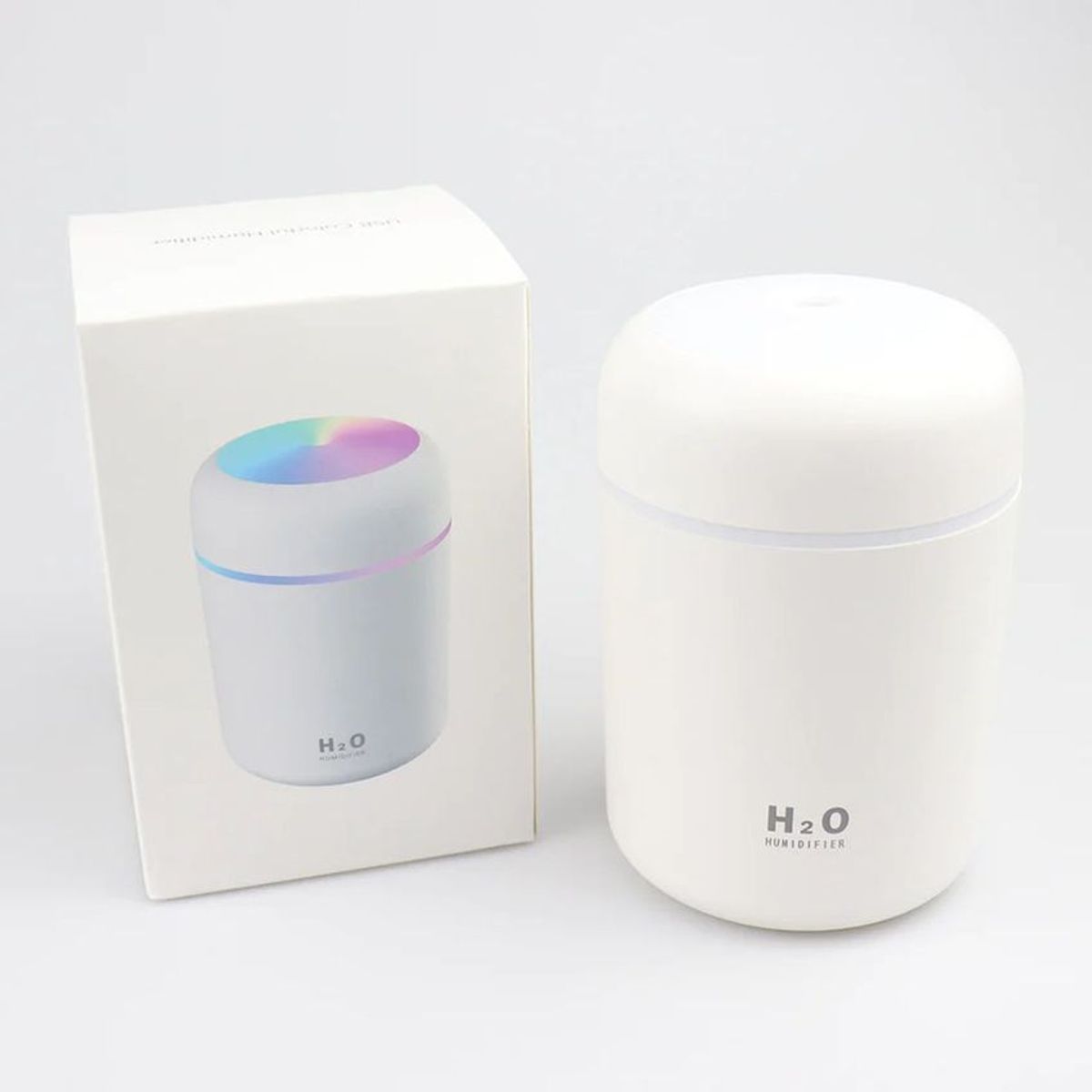 GENERICO - Humidificador difusor aroma ambientador luz led h2o