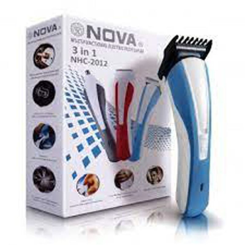 NOVA - Afeitadora nova 3 en 1 recargable nueva maquina patillera