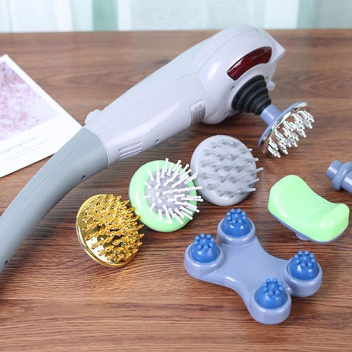 NOVA - Masajeador eléctrico magic massager 8 en 1
