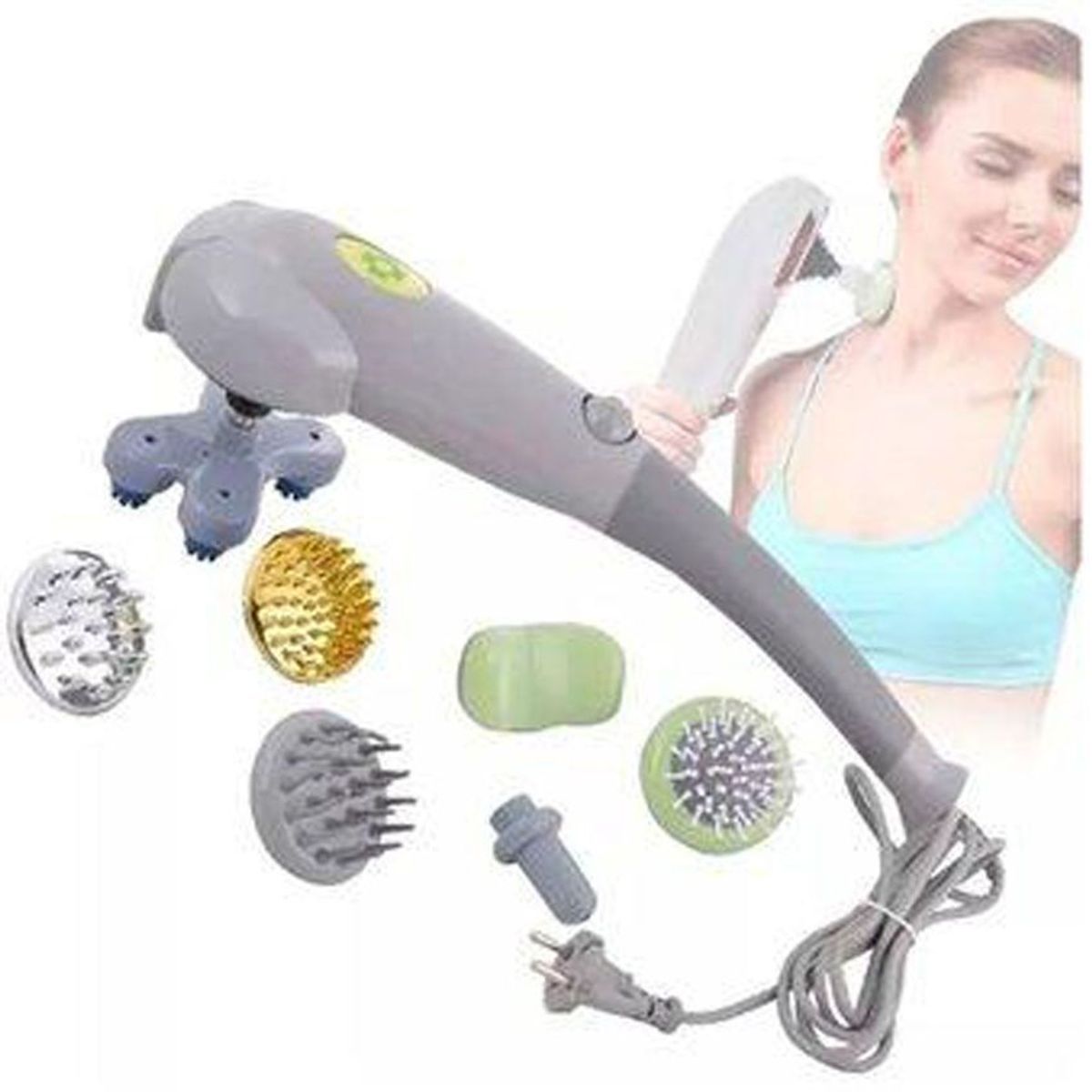 GENERICO - Masajeador eléctrico magic massager 8 en 1 +