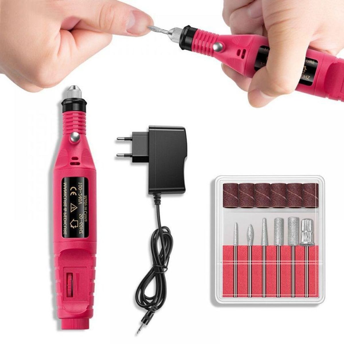 SKY - Kit pulidor de uñas electrico removedor acrílico manicure