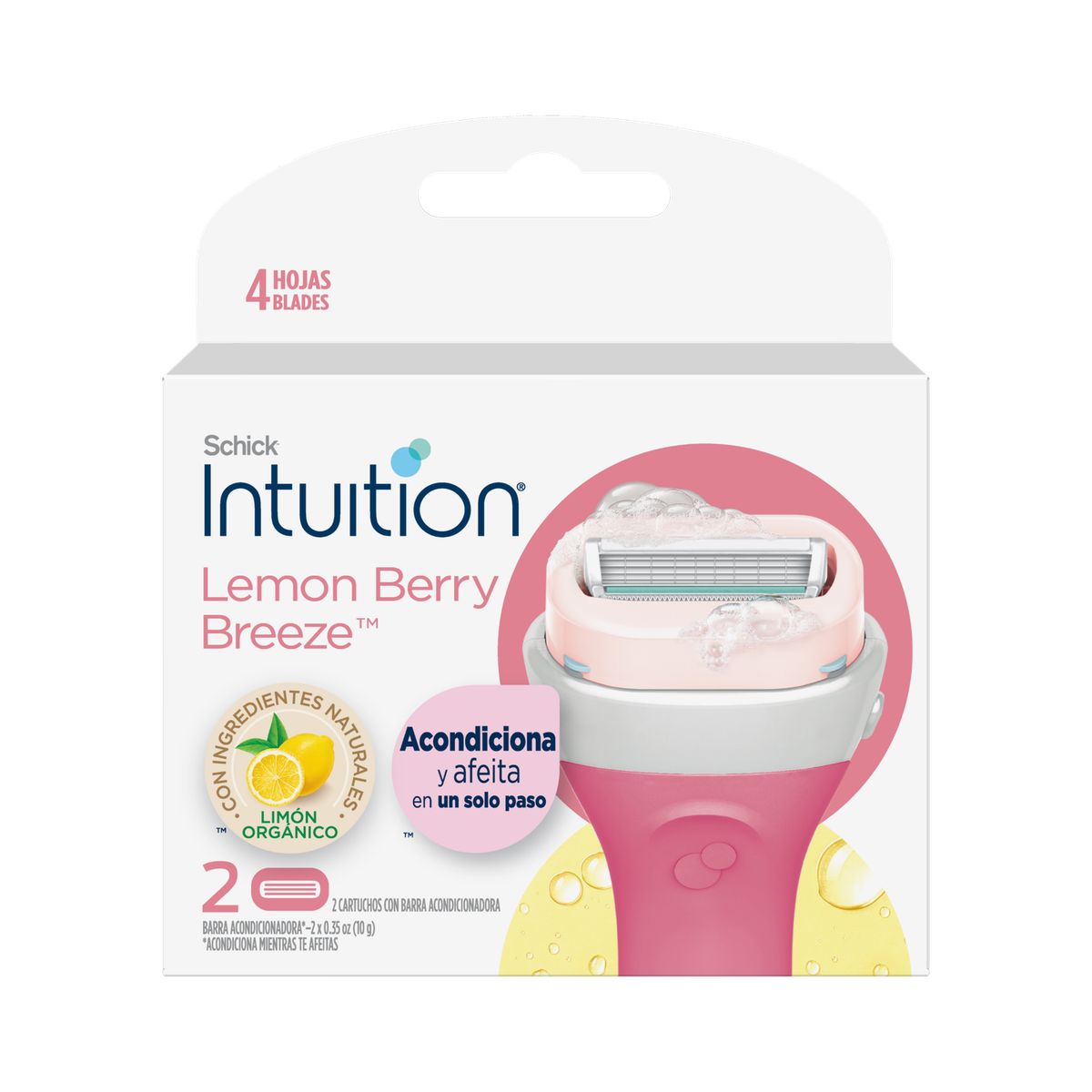 SCHICK - Schick Intuition Repuestos x2und