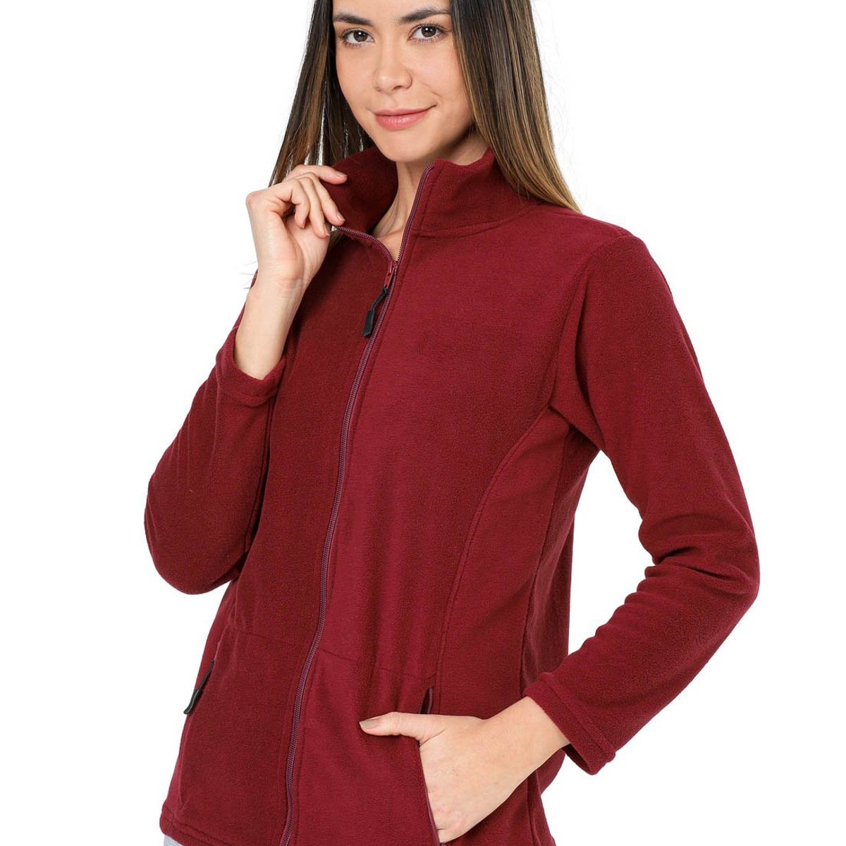 SANTANA - Chaqueta Térmica Mujer Dublín Santana Vinotinto