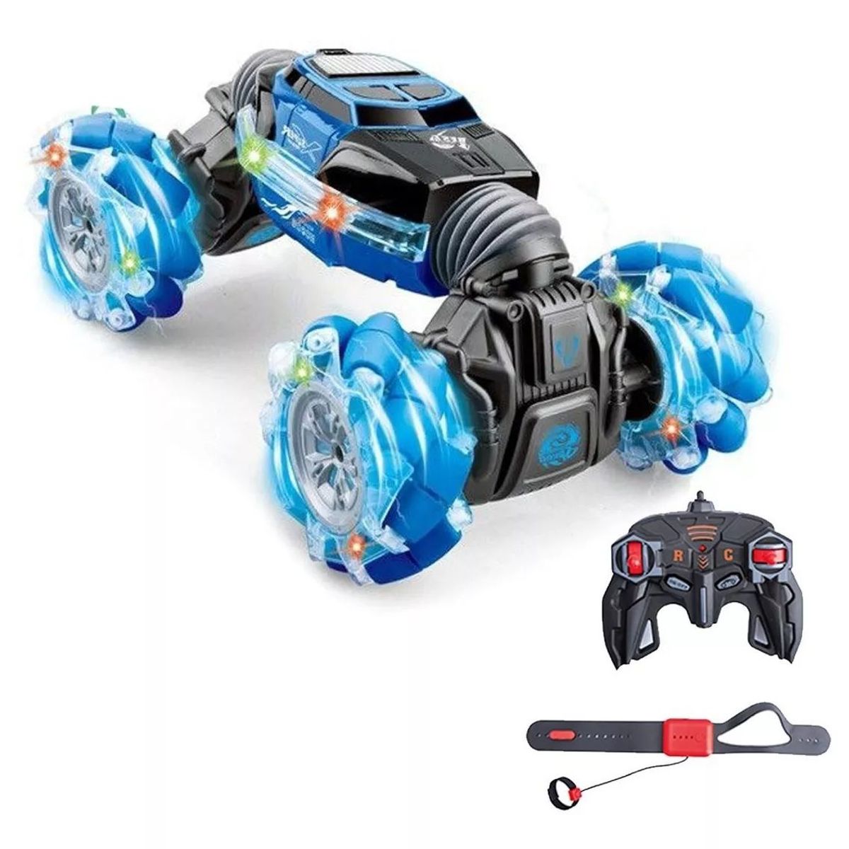 GENERICO - Carro Control Remoto Stunt 4x4 Sensor Manejo Mano Movimiento