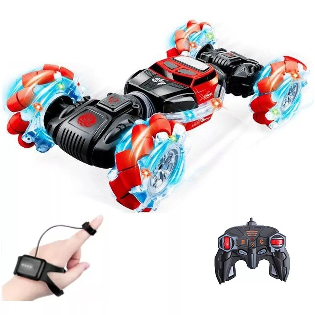 GENERICO - Carro Control Remoto Stunt 4x4 Sensor Mano Movimiento R