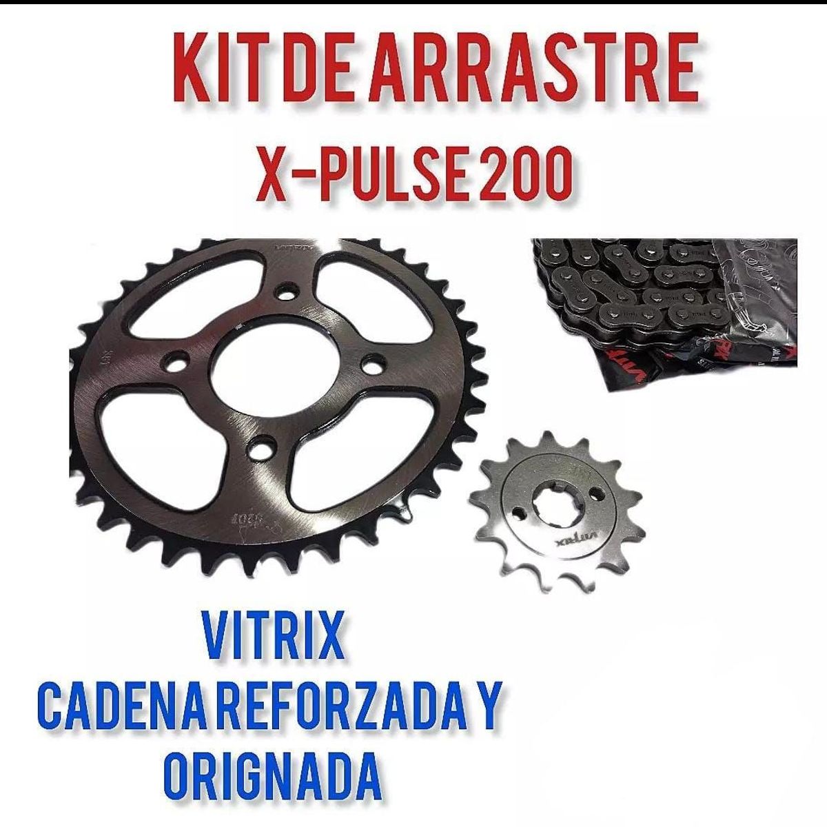 GENERICO - KIT DE ARRASTRE HERO X-PULSE 200 ORIGNADA GENERICO