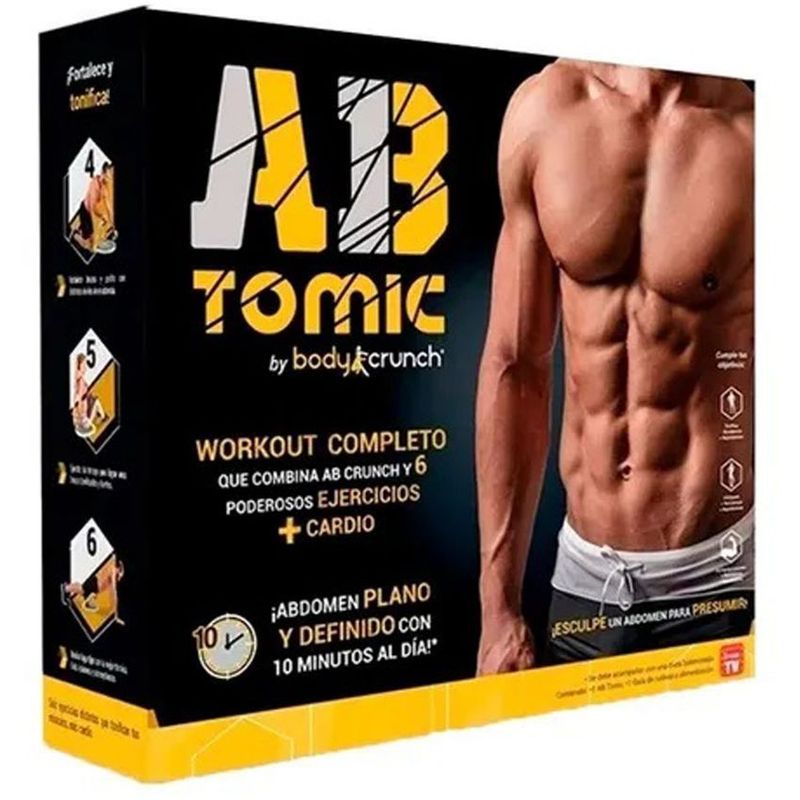 GENERICO - Ab tomic maquina evolution abdominal 4 niveles cardio