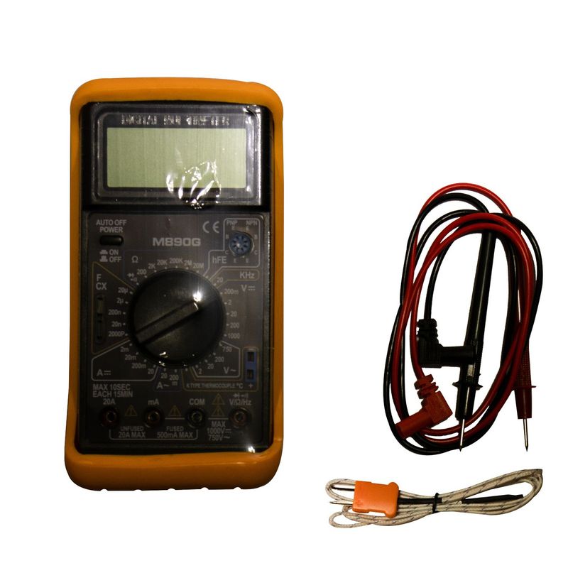 AVC - Multimetro Digital AVC M890G con Termocupla.